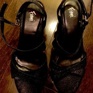 Glitter shoes for night out